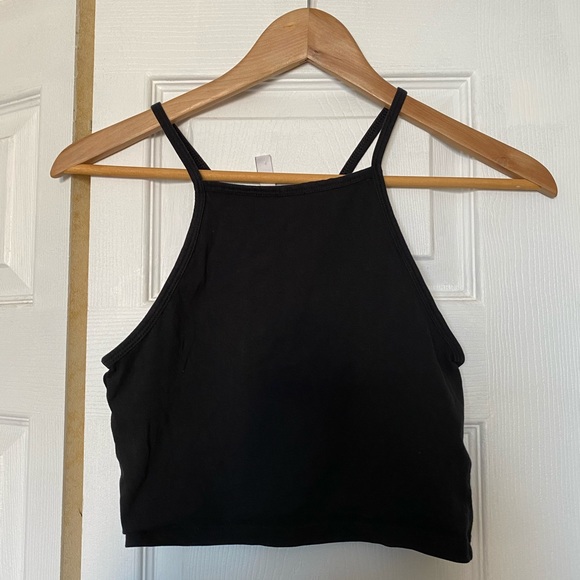 H&M Black Halter Tank Top - Picture 2 of 3